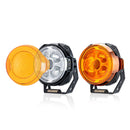 7" LED Pod Lights with DT Wiring Harness Kit – 3-Layer DRL, 6 Dynamic Modes (White & Amber) for Jeeps, Trucks, SUVs, ATVs, UTVs - WeiSen - 70201016