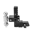 8 Inch Drop Adjustable Trailer Hitch Ball Mount Fits 2" Receiver Universal for Trailers, Trucks, RVs, Tow Trucks - WeiSen - 70304032