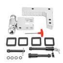 8 Inch Drop Adjustable Trailer Hitch Ball Mount Fits 2" Receiver Universal for Trailers, Trucks, RVs, Tow Trucks - WeiSen - 70304032