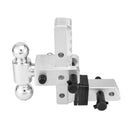 8 Inch Drop Adjustable Trailer Hitch Ball Mount Fits 2" Receiver Universal for Trailers, Trucks, RVs, Tow Trucks - WeiSen - 70304032