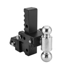 8 Inch Drop Adjustable Trailer Hitch Ball Mount Fits 2" Receiver Universal for Trailers, Trucks, RVs, Tow Trucks - WeiSen - 70304033