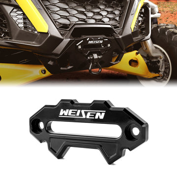 Aluminum 6" Hawse Fairlead for 3000 - 8000lbs Synthetic Winch Rope ATV UTV SUV Truck - WeiSen - 80310050