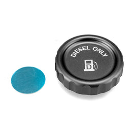 Aluminum Black Magnetic Diesel Fuel Cap for 2020 - 2024 Chevrolet Silverado 1500/1500 LTD & GMC Sierra 1500/Sierra 1500 Limited - WeiSen - 70501018