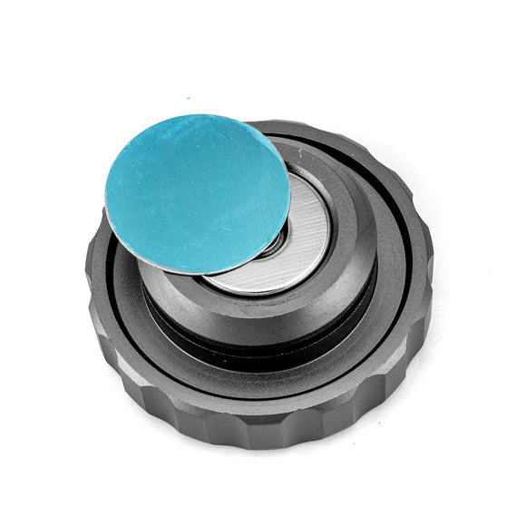 Aluminum Black Magnetic Diesel Fuel Cap for 2020 - 2024 Chevrolet Silverado 1500/1500 LTD & GMC Sierra 1500/Sierra 1500 Limited - WeiSen - 70501018