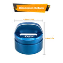 Aluminum Diesel Exhaust Fluid Cap for 2010 - 2018 Ford F - 150/Super Duty DIESEL & 2015 - 2020 Ford Transit - 150/250/350 DIESEL - WeiSen - 70520011