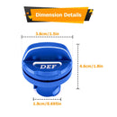 Aluminum Diesel Exhaust Fluid Cap for 2013 - 2023 Dodge Ram EcoDiesel 1500/2500/3500/4500/5500 3.0L 6.7L Diesel, 5.7L 6.4L Gas - WeiSen - 70520009