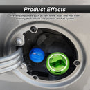 Aluminum Magnetic Diesel Fuel Cap Tank Cover for 2019+ Dodge Ram 1500 2500 3500 3.0L 6.7L Diesel - WeiSen - 70501006