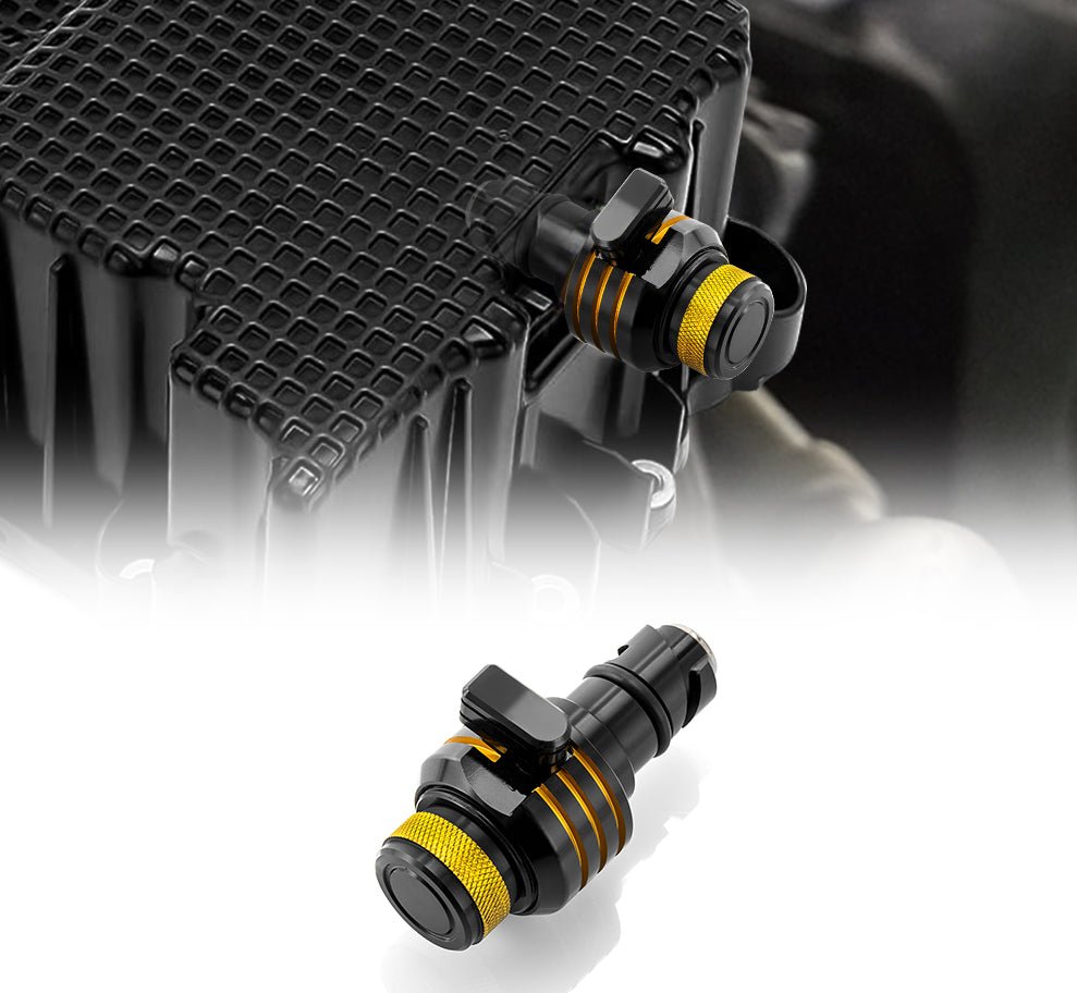 Aluminum Oil Drain Plug Compatible with Ford F150, Edge, Mustang, Expe ...