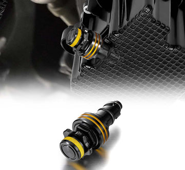 Aluminum Oil Drain Plug for 2015-2024 Ford F150 XL, XLT, STX, Lariat, Raptor, King Ranch, Platinum, Limited - WeiSen - 70520014