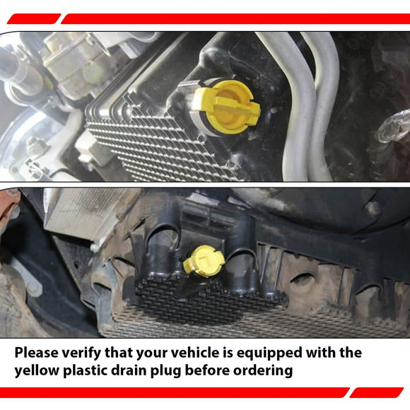 Aluminum Oil Drain Plug for 2015-2024 Ford F150 XL, XLT, STX, Lariat, Raptor, King Ranch, Platinum, Limited - WeiSen - 70520014