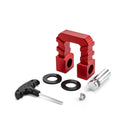 Aluminum Shackle Hitch Receiver with 3/4" D - Ring Shackle for Off - Road Truck ATV UTV SUV - WeiSen - 70304039