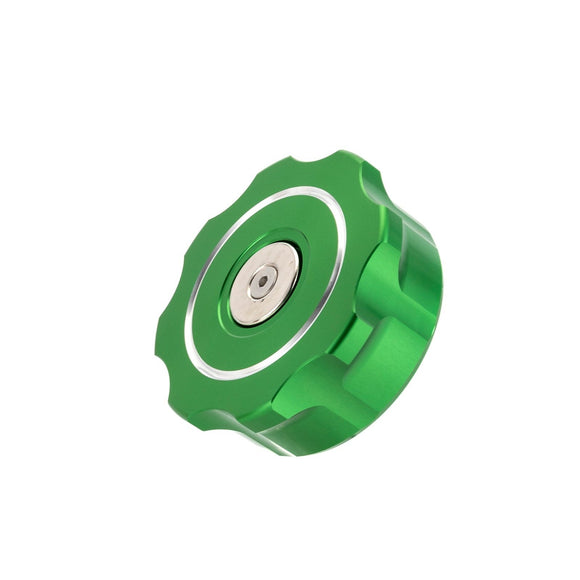 Anodized Green 6061 Aluminum Magnetic Capless Fuel System Fuel Cap Fits Dodge/ Ram/ Jeep - WeiSen - 70501013