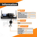 ATV 3000lb 12V Electric Winch Kit for 1995 - 2008 Polaris Xplorer Xpress Xpedition ATP PVT Diesel Magnum 325 330 500 - WeiSen - 80310039