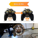 ATV Honda Yamaha Kawasaki Suzuki 4x 2" Aluminum Billet Wheel Spacers - WeiSen - 80403033*2