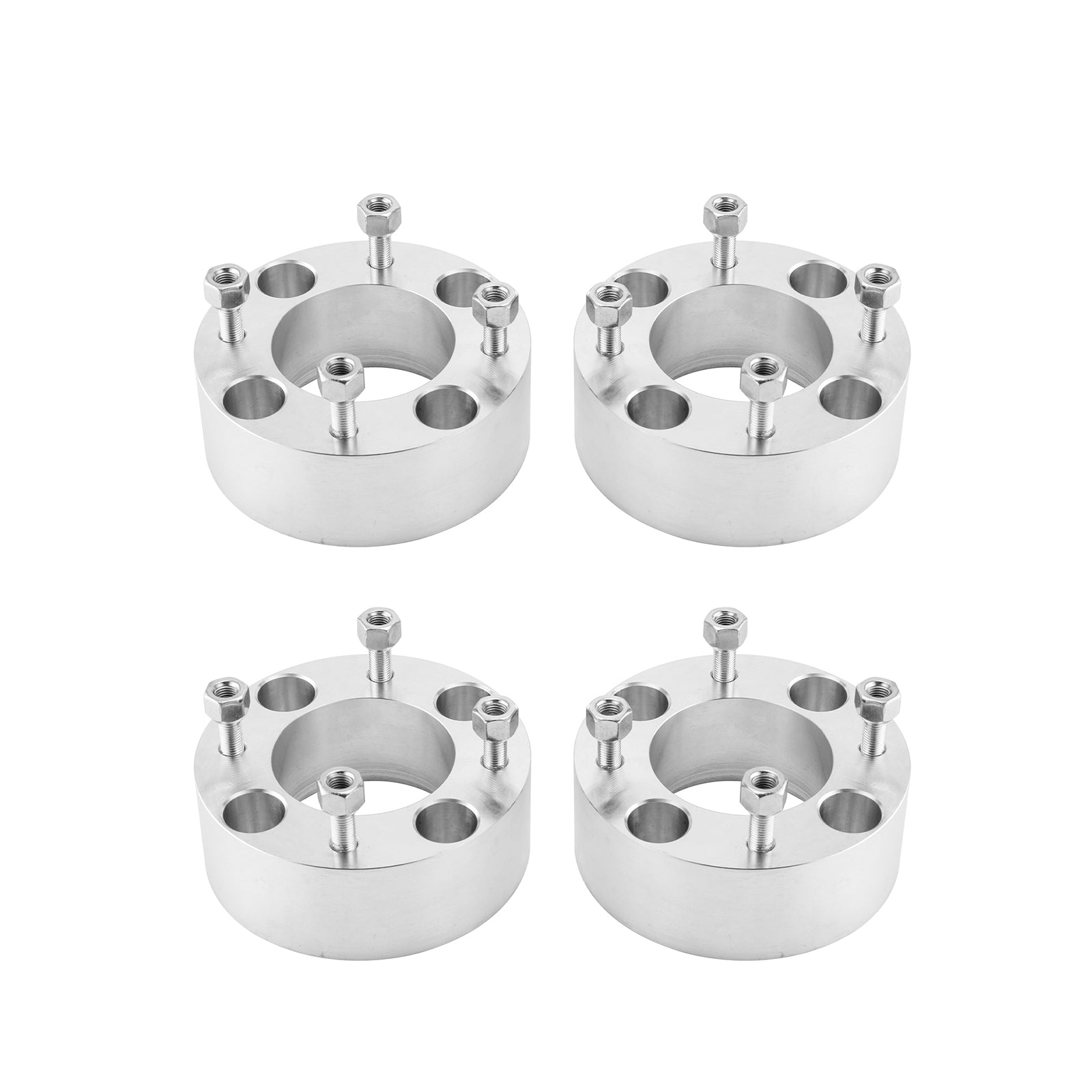 ATV Honda Yamaha Kawasaki Suzuki 4x 2" Aluminum Billet Wheel Spacers - WeiSen - 80403033*2