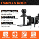 ATV Rear Receiver Hitch Kit w/ 2 - Inch Trailer Hitch 3 - in - 1 Ball Mount for Can Am Outlander/Renegade Models - WeiSen - 8010700803