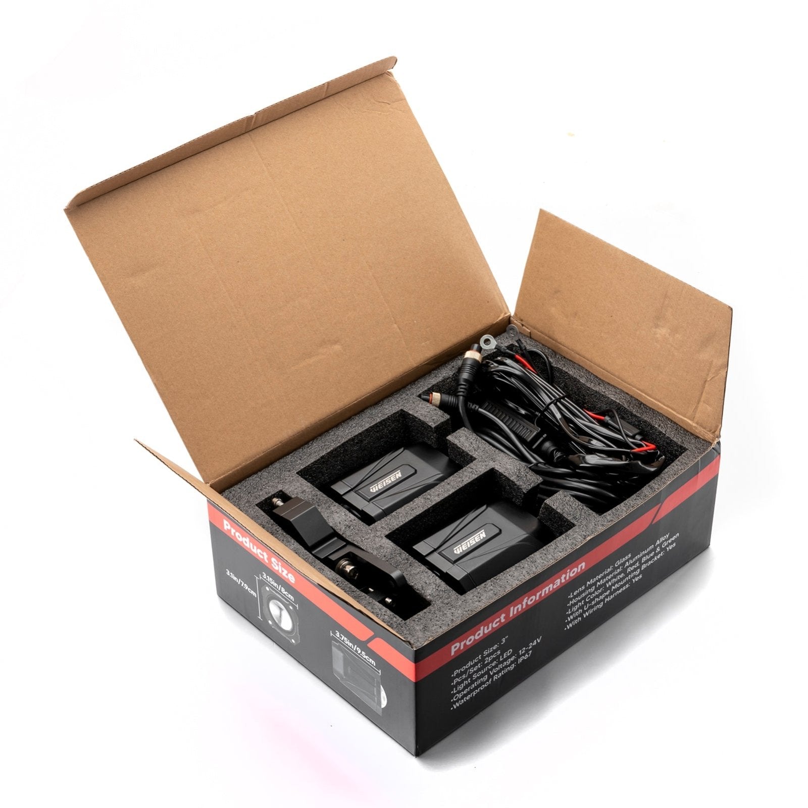 ATV UTV Truck Jeep SUV Golf Cart Whipless RGBW LED Whip Light w/1.5 - 2