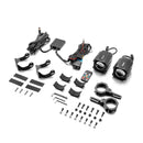 ATV UTV Truck Jeep SUV Golf Cart Whipless RGBW LED Whip Light w/1.5 - 2" Round Tube Clamp | Wireless Remote Control | 9 Modes | Waterproof - WeiSen - 80204019