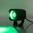 ATV UTV Truck Jeep SUV Golf Cart Whipless RGBW LED Whip Light w/1.5 - 2" Round Tube Clamp | Wireless Remote Control | 9 Modes | Waterproof - WeiSen - 80204019