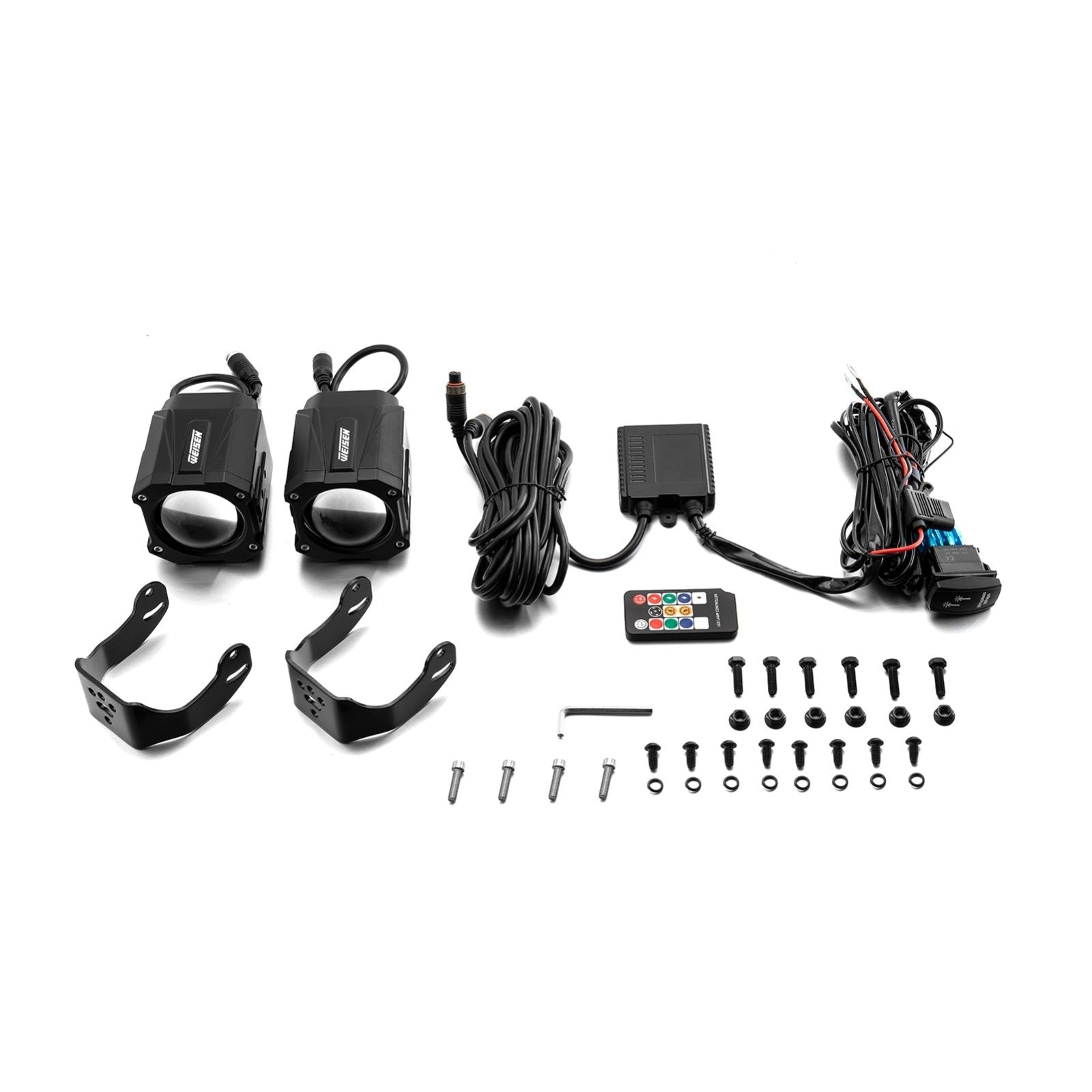 ATV UTV Truck Jeep SUV Whipless RGBW LED Whip Light | Wireless Remote Control | 9 Modes | Waterproof - WeiSen - 80204018