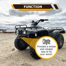 ATV Winch Mounting Bracket for 1993 - 2000 Honda FourTrax TRX300, Heavy - Duty Steel - WeiSen - 80106035