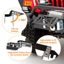 Bolt - On Steel Winch License Plate Mount Bracket Fits Standard 10" Winch Fairleads - WeiSen - 70302020