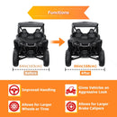 Can - Am Commander Defender Kawasaki Mule Honda Talon 1000X 4Pcs UTV ATV 6061 Aluminum 1" Wheel Spacer Adapter - WeiSen - 80403013