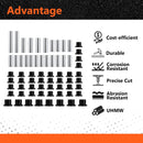 Can - Am Defender Heavy Duty 5/7/8/9/10/MAX UTV Front & Rear A Arm Bushing Kit Heavy Duty UHMW Bushings - WeiSen - 80405012