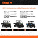 Can - Am Defender Heavy Duty 5/7/8/9/10/MAX UTV Front & Rear A Arm Bushing Kit Heavy Duty UHMW Bushings - WeiSen - 80405012