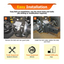 Can Am Outlander & Renegade 1000 850 650 570 450 Rear Adjustable Trailer Hitch Ball Mount Receiver Kit - WeiSen - 80107008+70304025