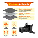 Can Am Outlander & Renegade 1000 850 650 570 450 Rear Adjustable Trailer Hitch Ball Mount Receiver Kit - WeiSen - 80107008+70304025