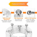 Can - Am Outlander Renegade Commander Maverick Sport Trail 2Pcs 6061 Aluminum 2" Wheel Spacer Adapter - WeiSen - 80403029