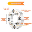 Can am Outlander Renegade Maverick Commander Kawasaki Bayou Brute Force 1.0" 1.5" Wheel Spacers | 6061 - T6 Forged Aluminum - WeiSen - 80403010