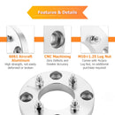 Can am Outlander Renegade Maverick Commander Kawasaki Bayou Brute Force 1.0" 1.5" Wheel Spacers | 6061 - T6 Forged Aluminum - WeiSen - 80403010