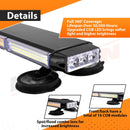 Double - Side Amber/White Roof Top 50" COB LED Emergency Strobe Light Bar for Off - Road Truck/SUV/Tow Truck/Pickup - WeiSen - 70207011