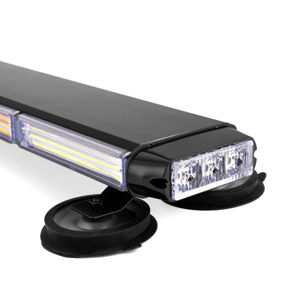 Double - Side Amber/White Roof Top 50" COB LED Emergency Strobe Light Bar for Off - Road Truck/SUV/Tow Truck/Pickup - WeiSen - 70207011