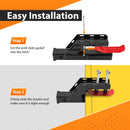 Fit for Kubota Deere Bobcat Tractor Bucket Heavy - Duty Steel 2" Trailer Hitch Receiver - WeiSen - 60401004