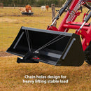 Fit for Kubota Deere Bobcat Tractor Bucket Heavy - Duty Steel 2" Trailer Hitch Receiver - WeiSen - 60401004
