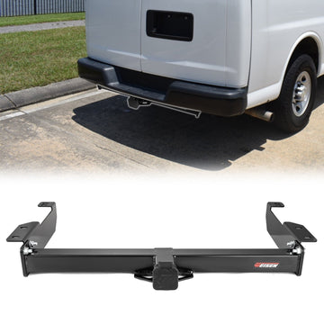 For 1996-2026 Chevrolet Express & GMC Savana Heavy Duty Steel 2 Inch Receiver Trailer Hitch - WeiSen - 70108040