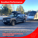 For 1999-2004 Jeep Grand Cherokee Heavy Duty Steel 2 Inch Receiver Trailer Hitch - WeiSen - 70108042