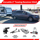 For 1999-2017 Honda Odyssey Heavy Duty Steel 2 Inch Receiver Trailer Hitch - WeiSen - 70108044