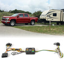 For 2004-2012 Chevrolet Colorado & GMC Canyon Plug & Play, 4-Way Flat Trailer Wiring Harness Kit - WeiSen - 70206099
