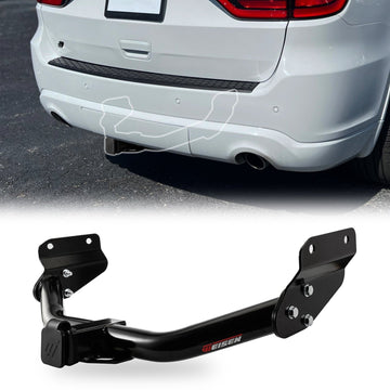 For 2011-2026 Dodge Durango & 2012-2021 Jeep Grand Cherokee Heavy Duty Steel 2 Inch Receiver Trailer Hitch - WeiSen - 70108045