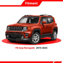 For 2015-2023 Jeep Renegade Plug & Play, 4-Way Flat Trailer Wiring Harness Kit - WeiSen - 70206096