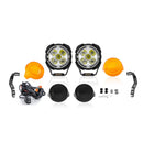 For 2016-2023 Toyota Tacoma Hood Hinge Ditch LED Pod Lights 3.5" – 3-Layer DRL, 6 Modes, DT Harness - WeiSen - 70104002+70201014