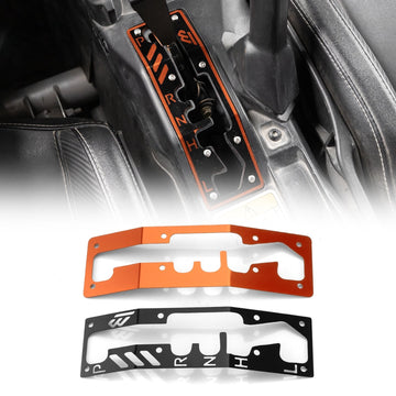 For 2017-2026 Can-Am Maverick X3/X3 Max Aluminum UTV Shift Plate Panel Cover - WeiSen - 80312008