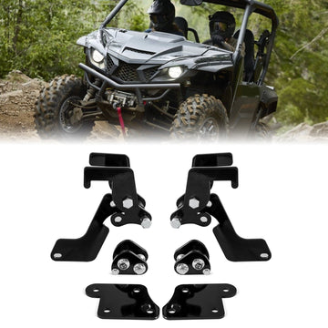 For 2018-2026 Yamaha Wolverine X2/X4 Heavy-Duty Steel Bolt-On UTV Front&Rear 2" Suspension Lift Kit - WeiSen - 80401097