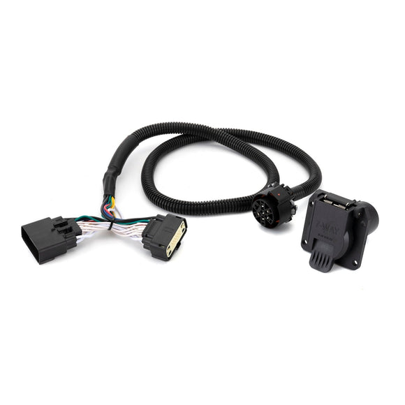 For 2019-2023 Ford Ranger Plug&Play Vehicle-Side Custom RV Blade 7-Pin Trailer Wiring Harness - WeiSen - 70206092