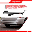 For Dodge Chrysler Volkswagen Ram Heavy Duty Steel 2 Inch Receiver Trailer Hitch - WeiSen - 70108041