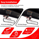 For Polaris Ranger XP 570/900/1000/Crew 360° Super Wide Angle Center Rear View Mirror - WeiSen - 80301055